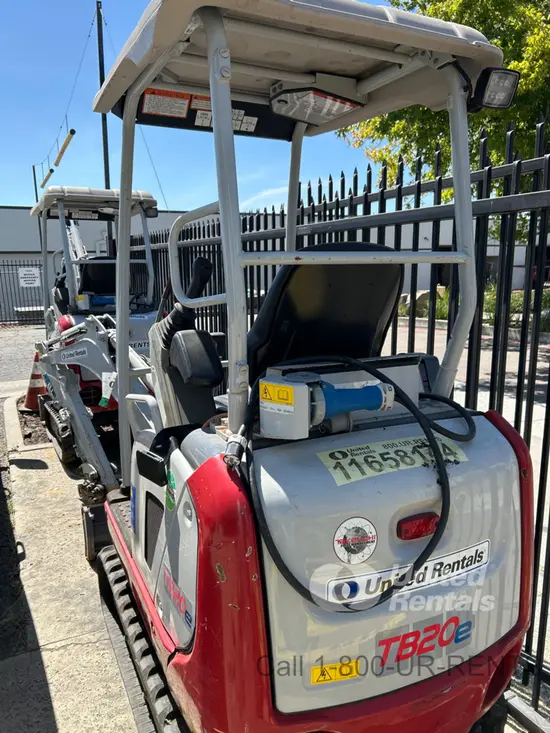 2023 Takeuchi TB20E Mini Excavator