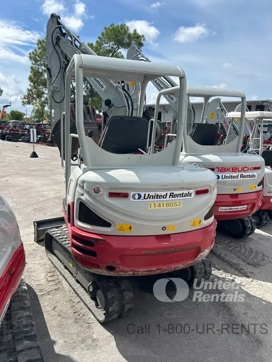 2022 Takeuchi TB230 Mini Excavator