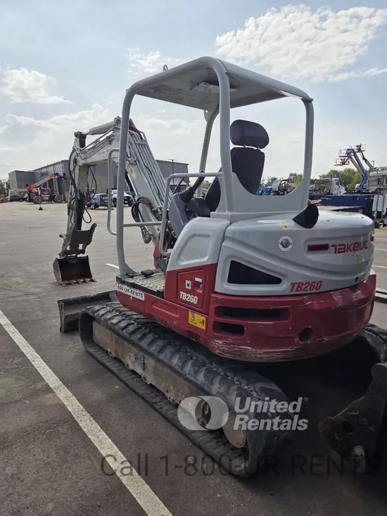 2021 Takeuchi TB260 Mini Excavator