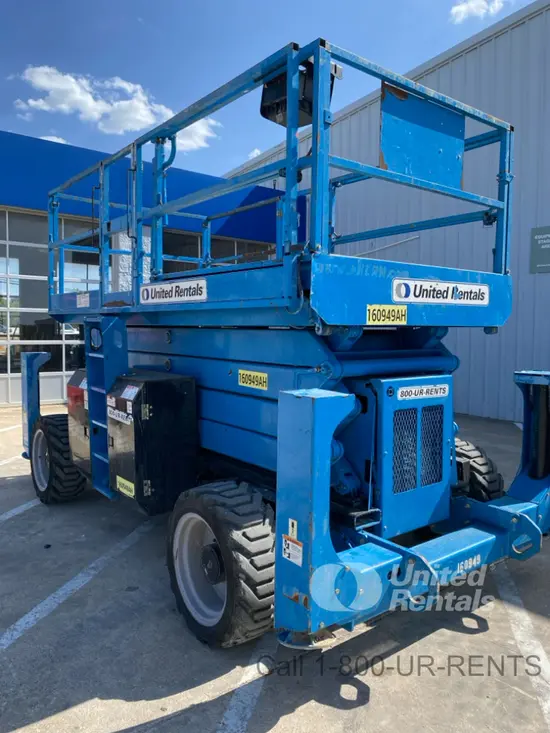 2015 Genie GS-4390 RT Rough Terrain Scissor Lift