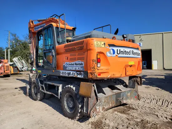 2018 Doosan DX210WE-5-US20 Excavator
