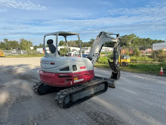 2021 Takeuchi TB260 Mini Excavator