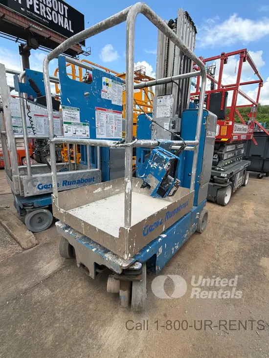 2018 Genie GR-20 Self-Propelled One-Person Lift
