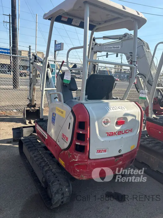 2021 Takeuchi TB216 Mini Excavator