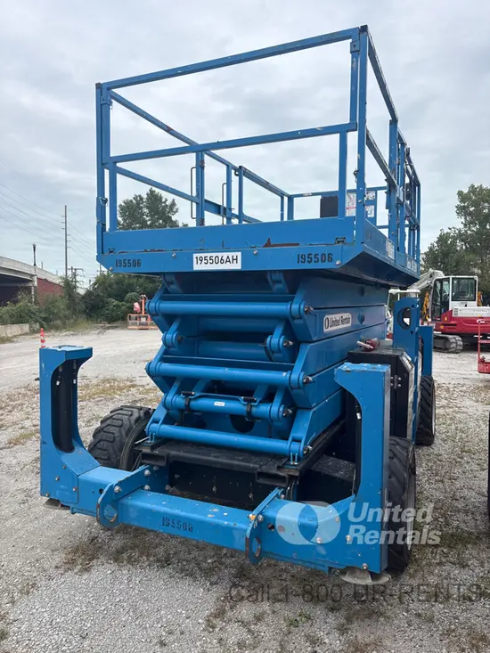 2017 Genie GS-5390 RT Rough Terrain Scissor Lift