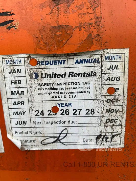 2017 JLG 450AJ Articulating Boom Lift
