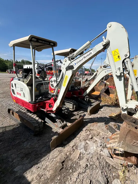 2021 Takeuchi TB216 Mini Excavator