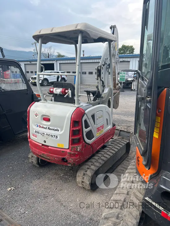 2021 Takeuchi TB216 Mini Excavator