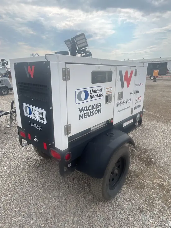 2022 Wacker Neuson G25 T4F Diesel Generator