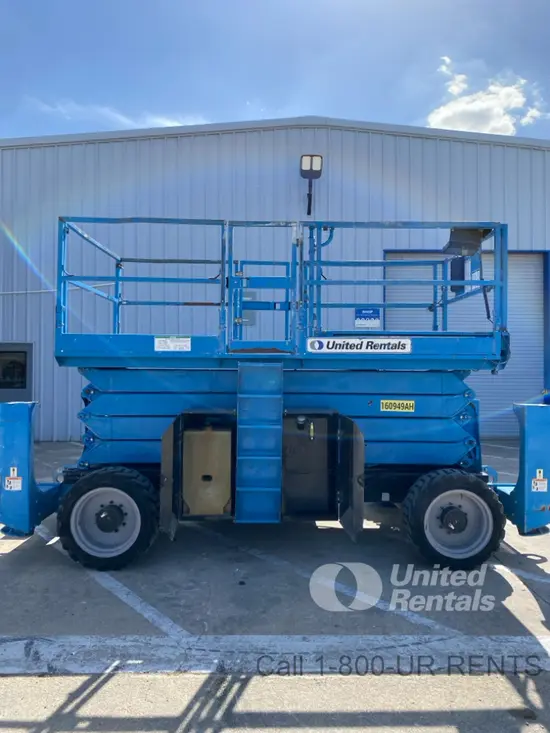2015 Genie GS-4390 RT Rough Terrain Scissor Lift