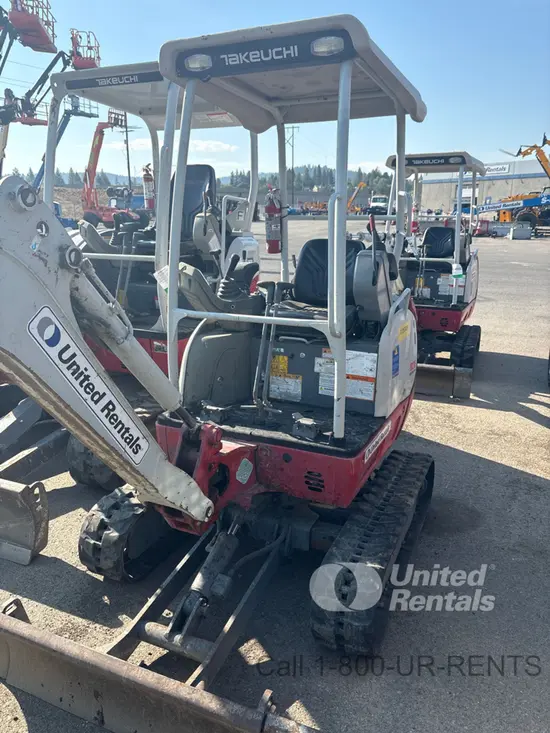 2021 Takeuchi TB216 Mini Excavator