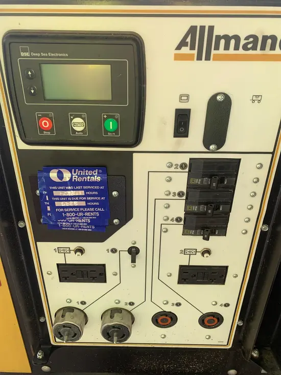 2022 Allmand MR15XR Diesel Generator