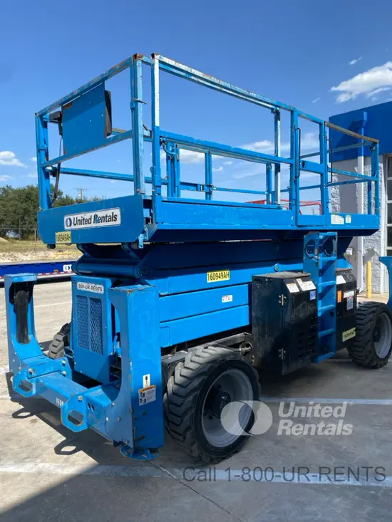 2015 Genie GS-4390 RT Rough Terrain Scissor Lift
