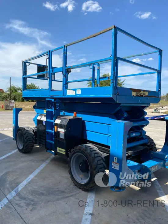 2015 Genie GS-4390 RT Rough Terrain Scissor Lift