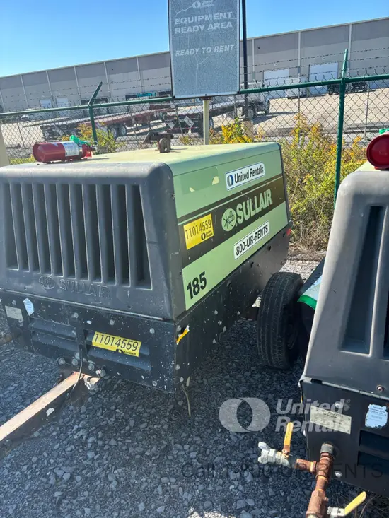 2019 Sullair 185DPQ-KU-T3 Air Compressor