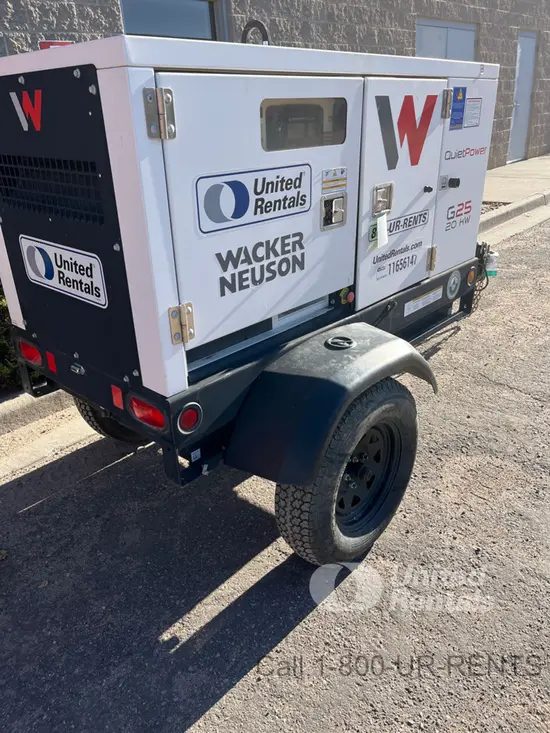 2023 Wacker Neuson G25 T4F Diesel Generator