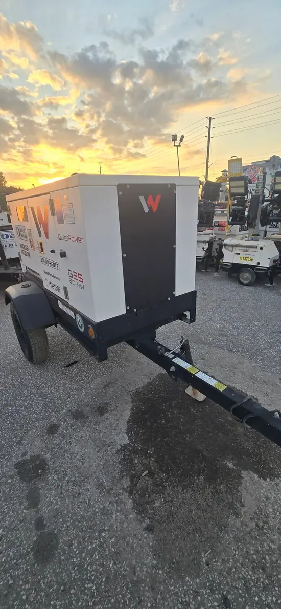2022 Wacker Neuson G25 T4F Diesel Generator