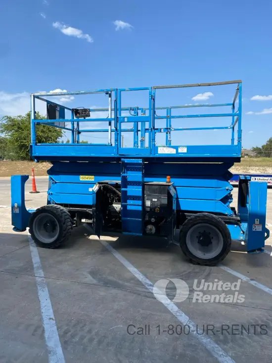 2015 Genie GS-4390 RT Rough Terrain Scissor Lift