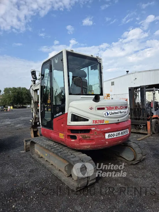2021 Takeuchi TB260CR Mini Excavator