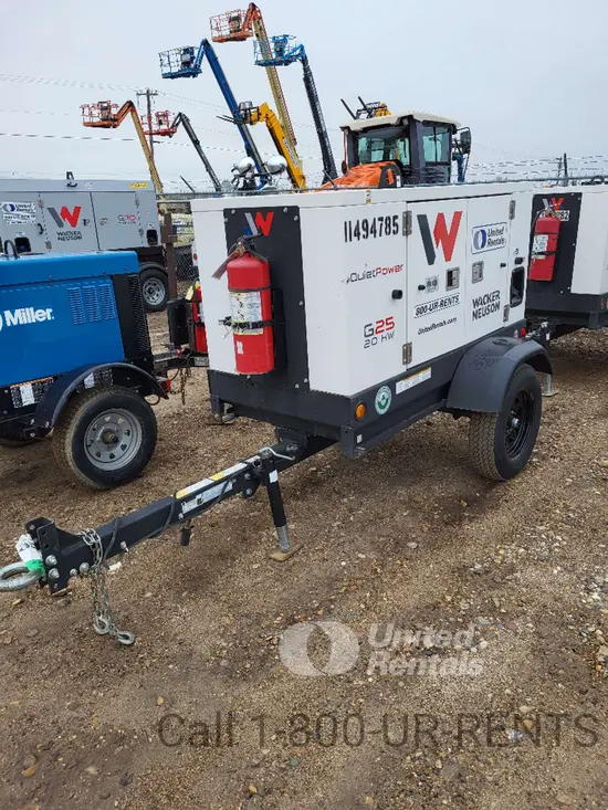 2022 Wacker Neuson G25 T4F Diesel Generator