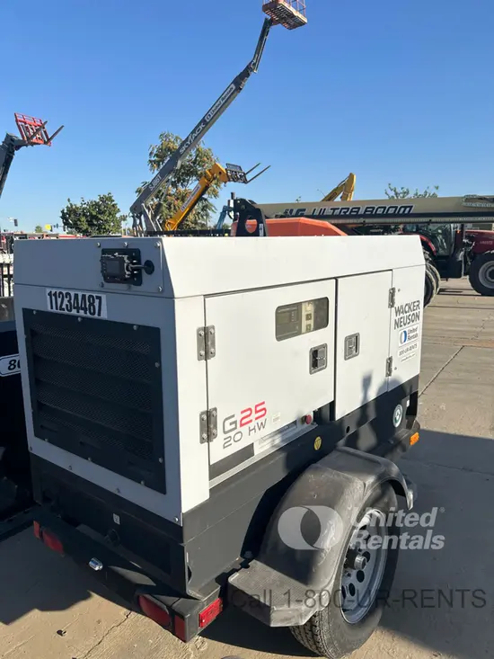 2021 Wacker Neuson G25 T4F Diesel Generator