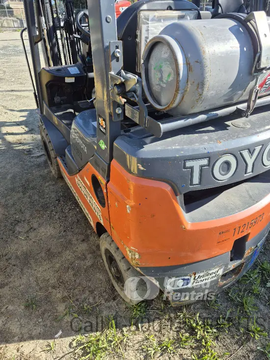 2021 Toyota 8FGU15 Warehouse Forklift