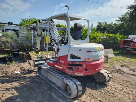 2021 Takeuchi TB260 Mini Excavator