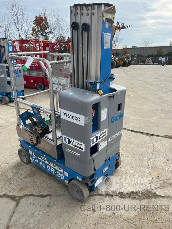 2016 Genie GR-20 Self-Propelled One-Person Lift
