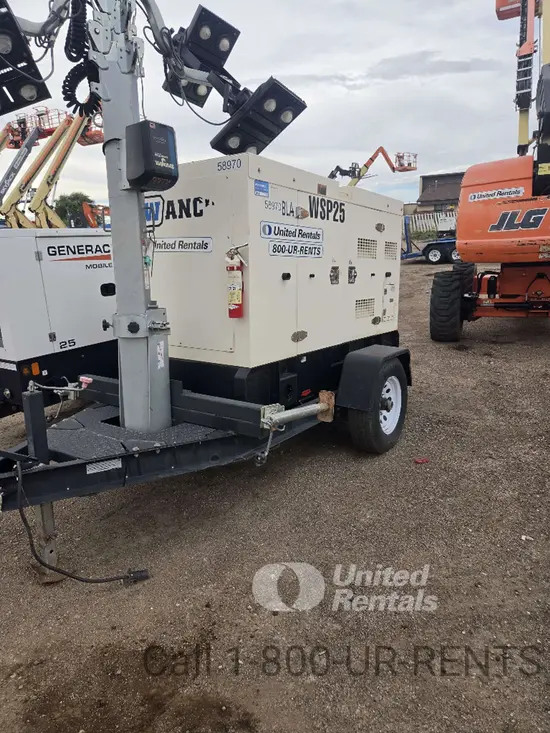 2018 Wanco WSP25 Portable Light Tower