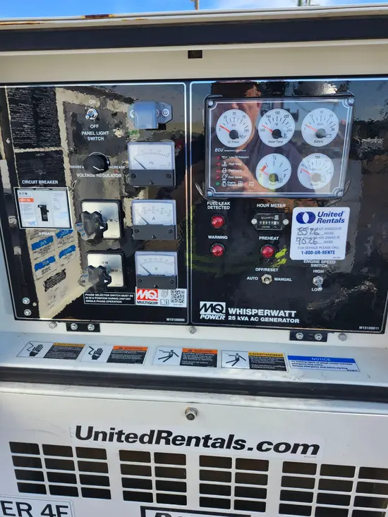 2022 Multiquip DCA25SSIU4F Diesel Generator