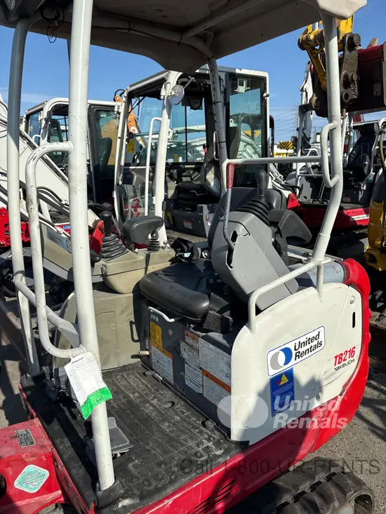 2021 Takeuchi TB216 Mini Excavator
