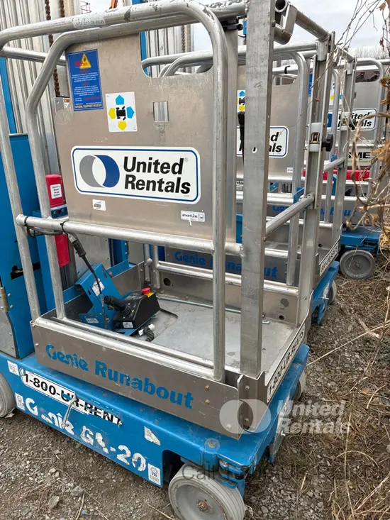 2018 Genie GR-20 Self-Propelled One-Person Lift