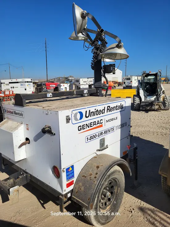 2019 Generac MLT5080KV Portable Light Tower