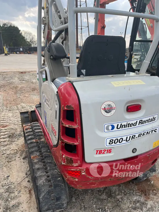 2021 Takeuchi TB216 Mini Excavator