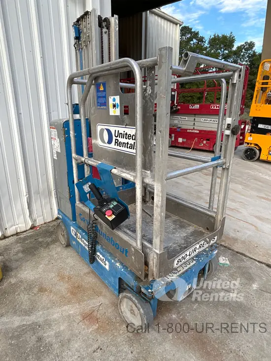 2018 Genie GR-20 Self-Propelled One-Person Lift