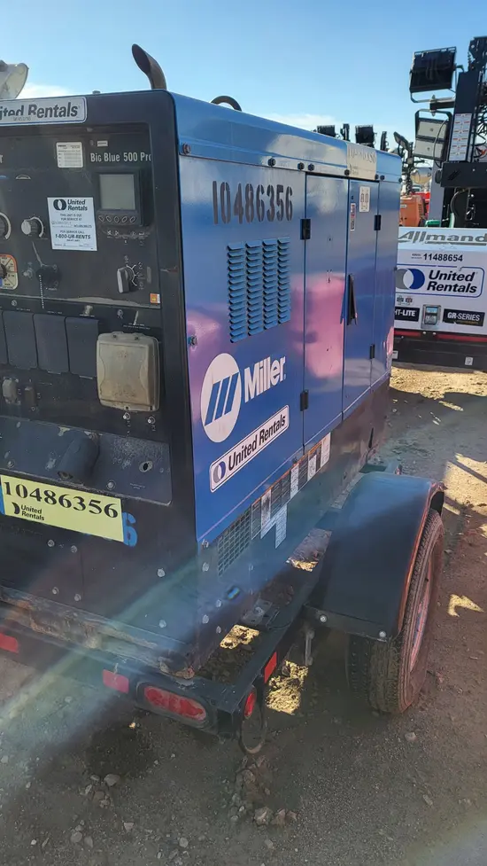 2016 Miller Welders BIG BLUE 500PRO Welder