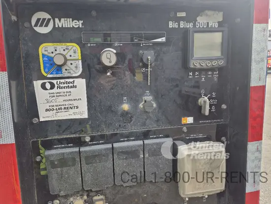 2021 Miller Welders BIG BLUE 500 AR Welder