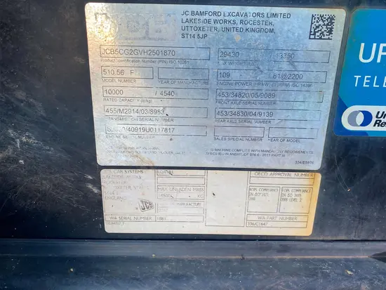 2017 JCB 510-56 S Forklift