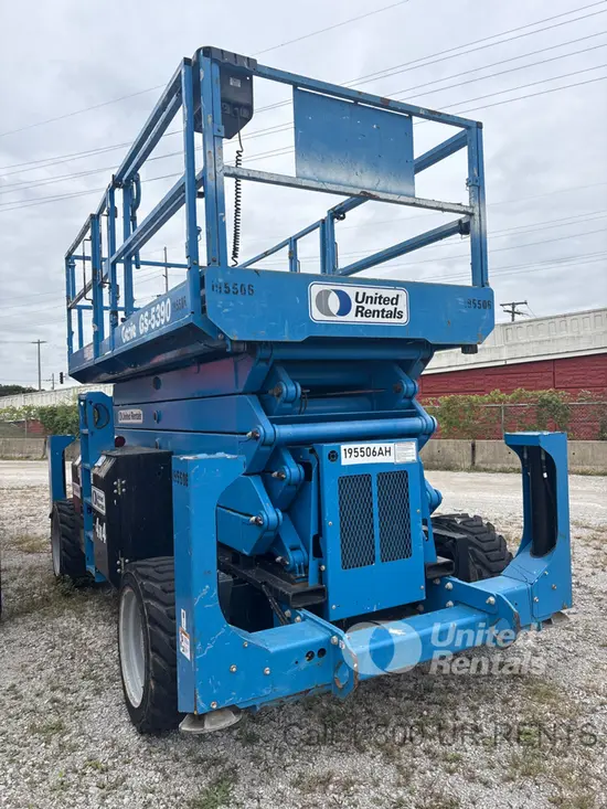 2017 Genie GS-5390 RT Rough Terrain Scissor Lift
