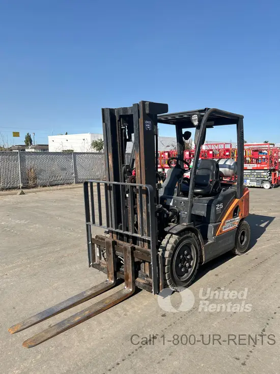2022 Doosan G25P-7DF Warehouse Forklift