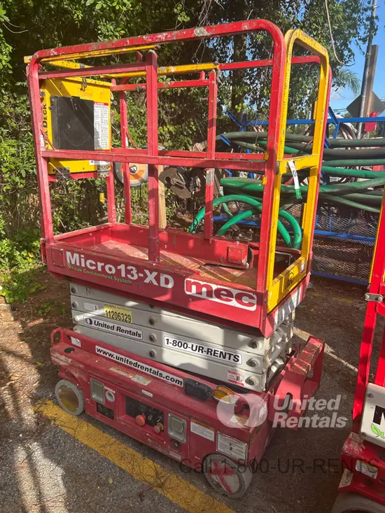 2021 MEC MICRO 13-XD Scissor Lift