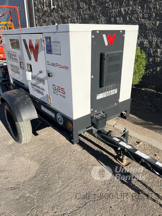 2023 Wacker Neuson G25 T4F Diesel Generator