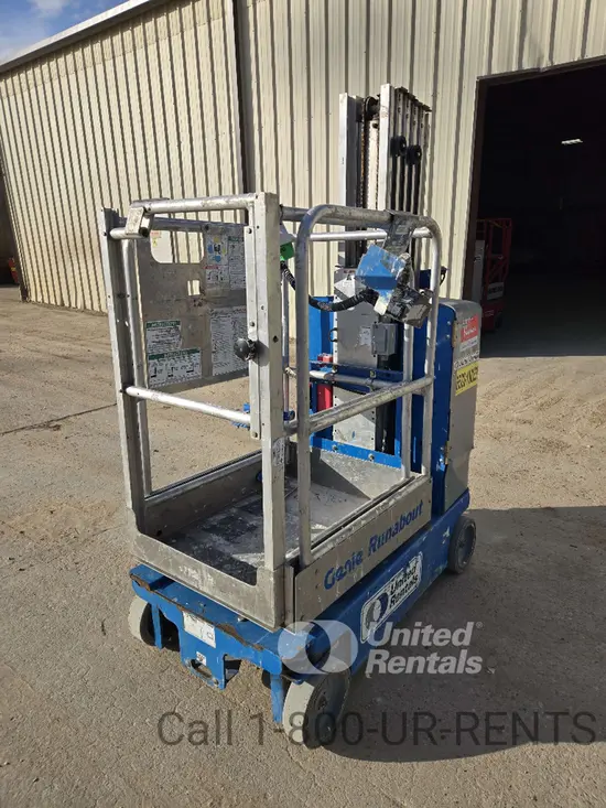 2017 Genie GR-20 Self-Propelled One-Person Lift