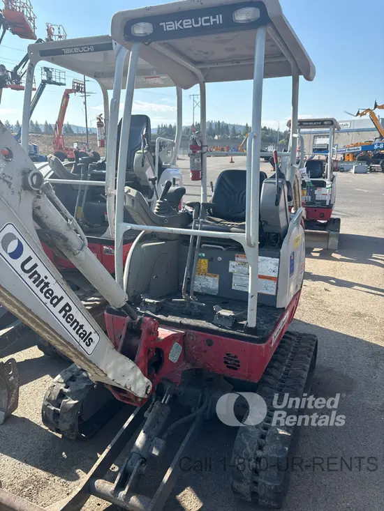 2021 Takeuchi TB216 Mini Excavator