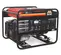 Red and black MI-T-M 7,500-7,900 W Portable Generator, Gas