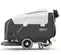 Gray and black NILFISK Walk-behind Floor Scrubber, 32 in., 12V Electric Powered