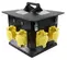 Black and yellow Lex 200 Amp Power Distribution Panel