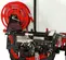 Red and white Multiquip water trailer