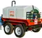 Red and white Multiquip water trailer