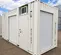 20ft event kiosk container with serving window and awning